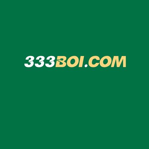 Logo da 333BOI